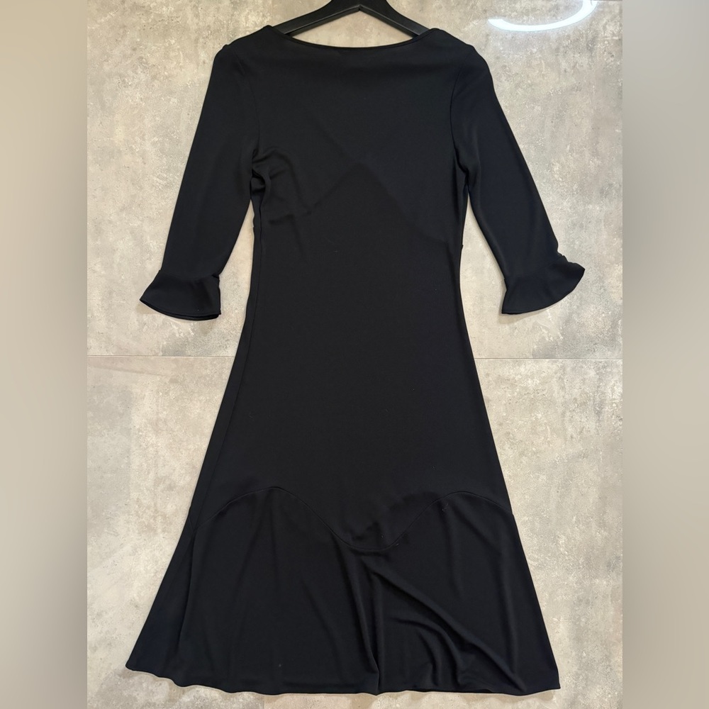 Banana Republic Black Midi Dress Size Small